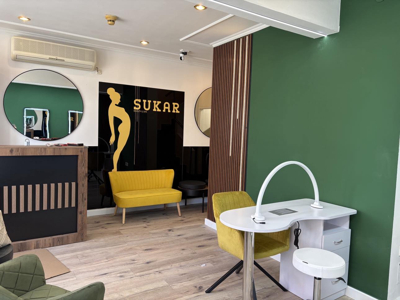 Frizersko-kozmetički salon Sukar Beauty & Spa interijer Zagreb